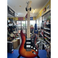 SECOND HAND FENDER PLAYER HSS PLUS TOP STRATOCASTER ELECTRIC GUITAR