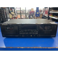 SECOND HAND PIONEER DUAL CASSETTE DECK