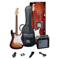 SX SE1SKTS ELECTRIC GUITAR + AMP PACKAGE